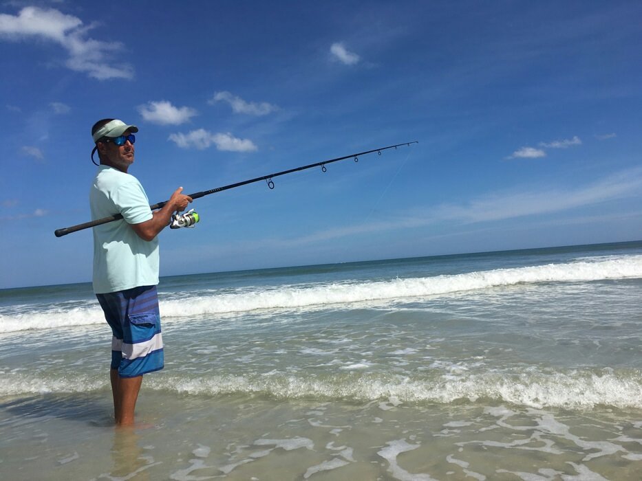 Surf fishing is great year round